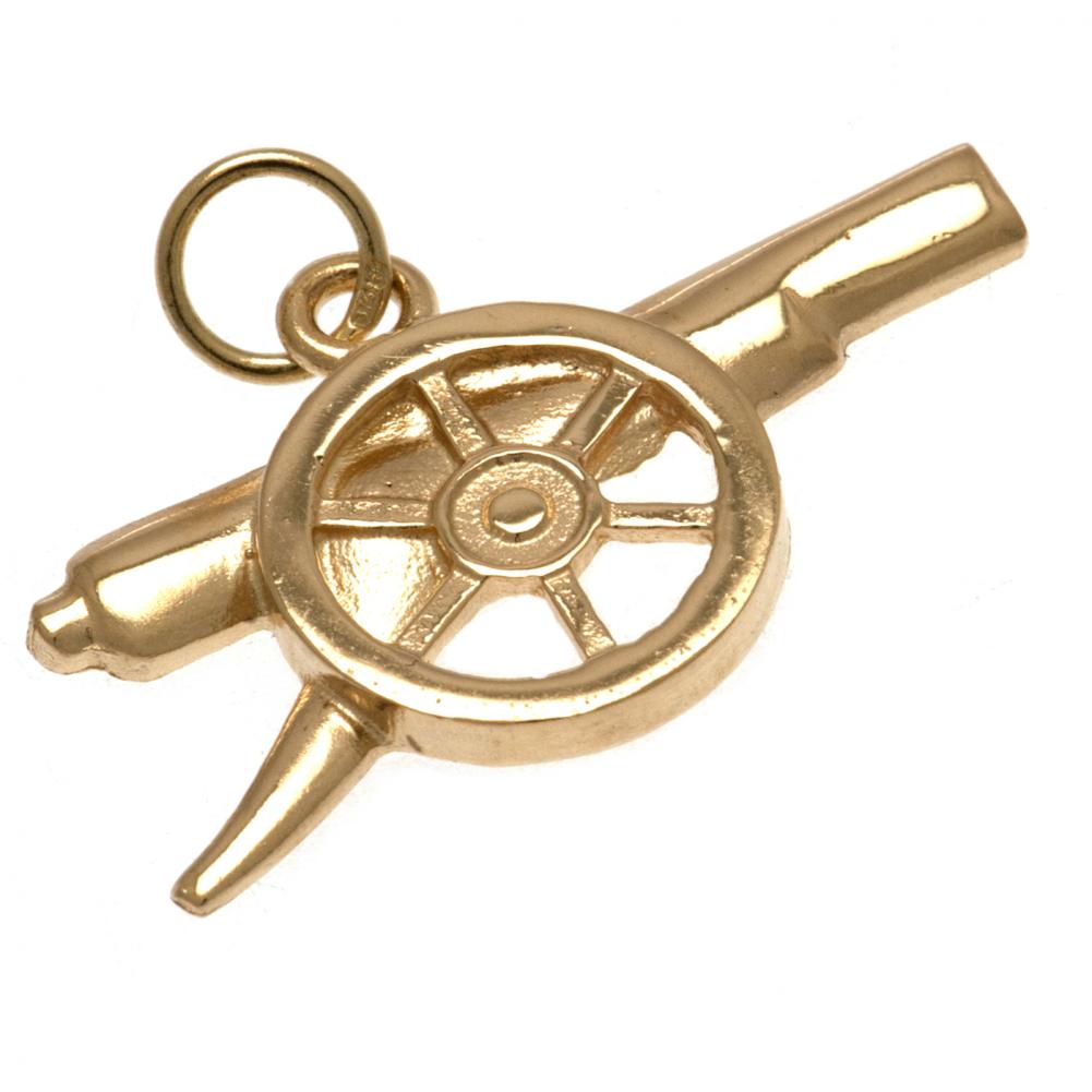 Arsenal FC 9ct Gold Pendant Cannon: 2 - Jewellery By Arsenal