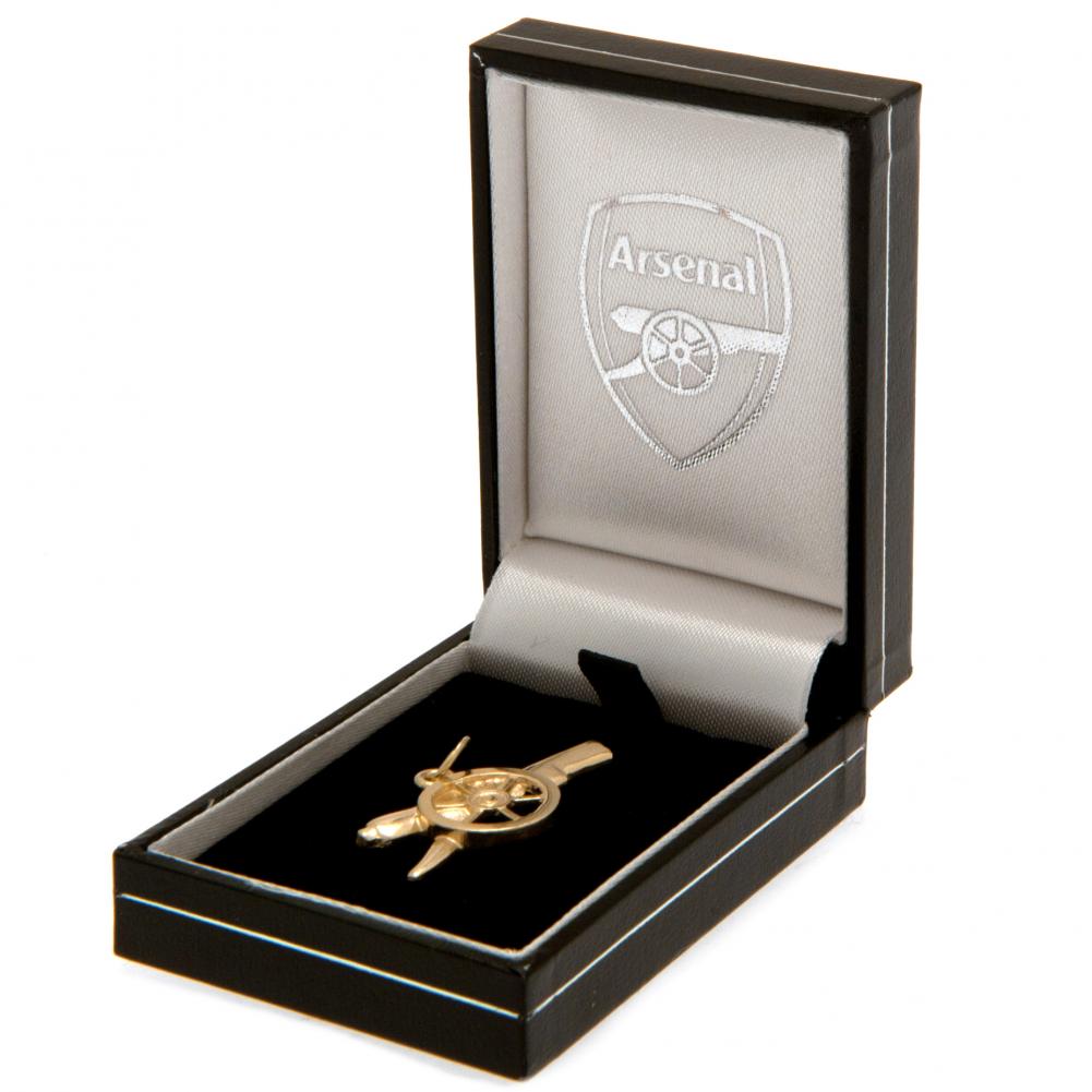Arsenal FC 9ct Gold Pendant Cannon: 1 - Jewellery By Arsenal