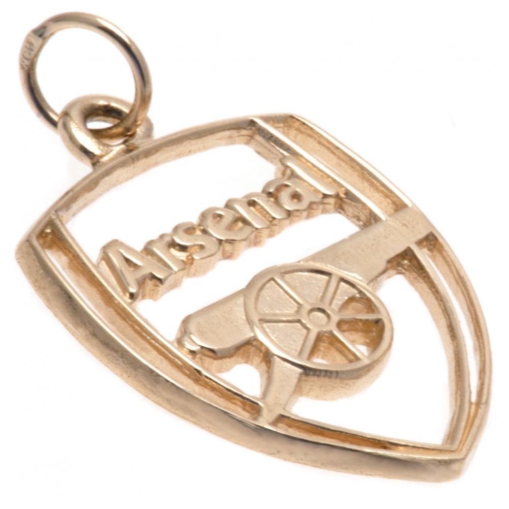 Arsenal FC 9ct Gold Pendant Crest: 2 - Jewellery By Arsenal