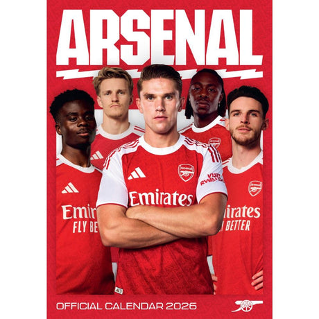 Arsenal FC A3 Calendar 2026: 1 - Calendars By Arsenal