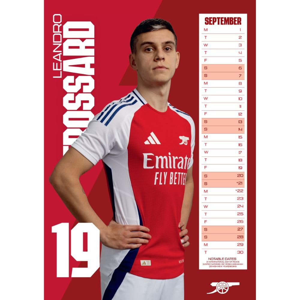 Arsenal FC A3 Calendar: 3 - Calendars By Arsenal