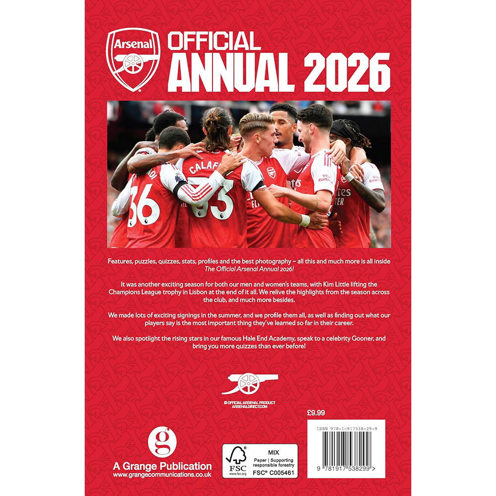 Arsenal FC Annual 2026: 3 - Books By Arsenal