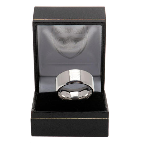 Arsenal FC Band Ring Large: 1 - Jewellery By Arsenal