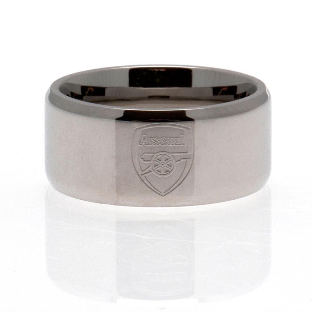 Arsenal FC Band Ring Medium: 2 - Jewellery By Arsenal
