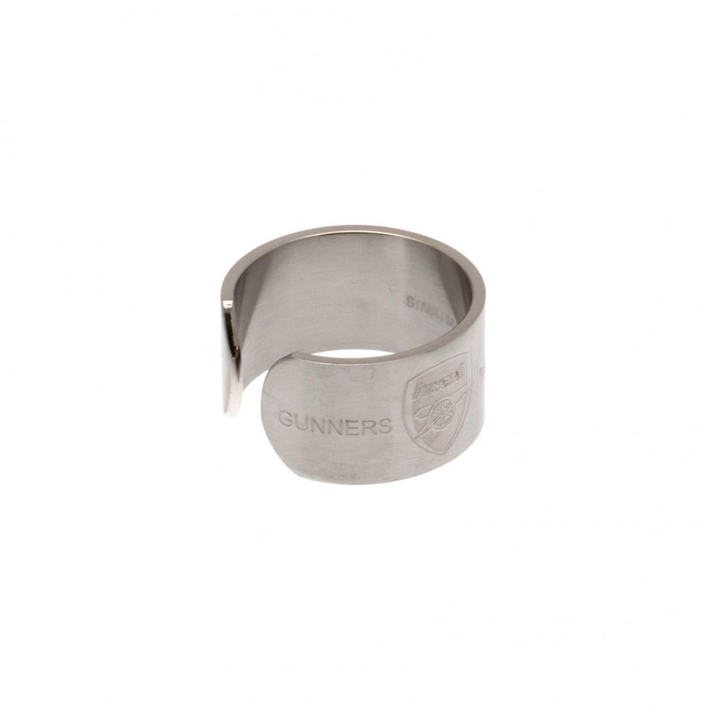 Arsenal FC Bangle Ring Large: 3 - Jewellery By Arsenal