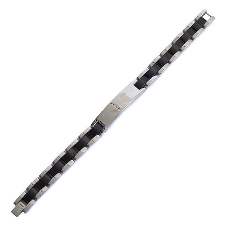Arsenal FC Black Inlay Bracelet: 2 - Jewellery By Arsenal