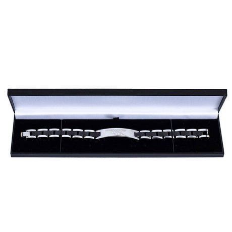 Arsenal FC Black Inlay Bracelet: 5 - Jewellery By Arsenal