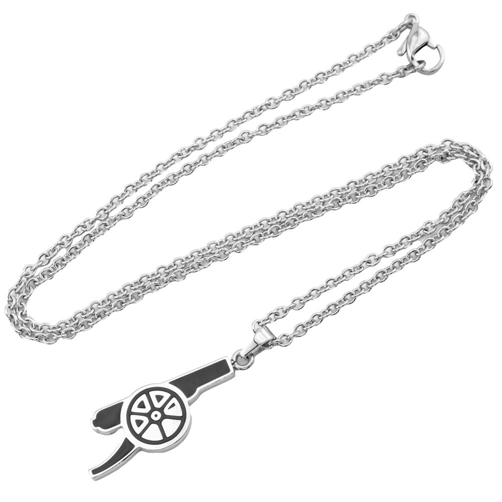 Arsenal FC Colour Cannon Pendant & Chain: 3 - Jewellery By Arsenal