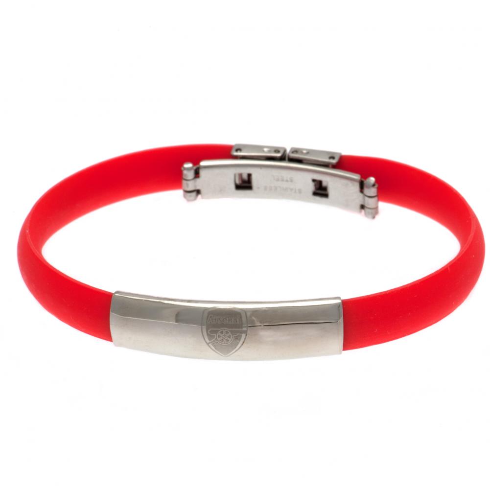 Arsenal FC Colour Silicone Bracelet: 3 - Jewellery By Arsenal