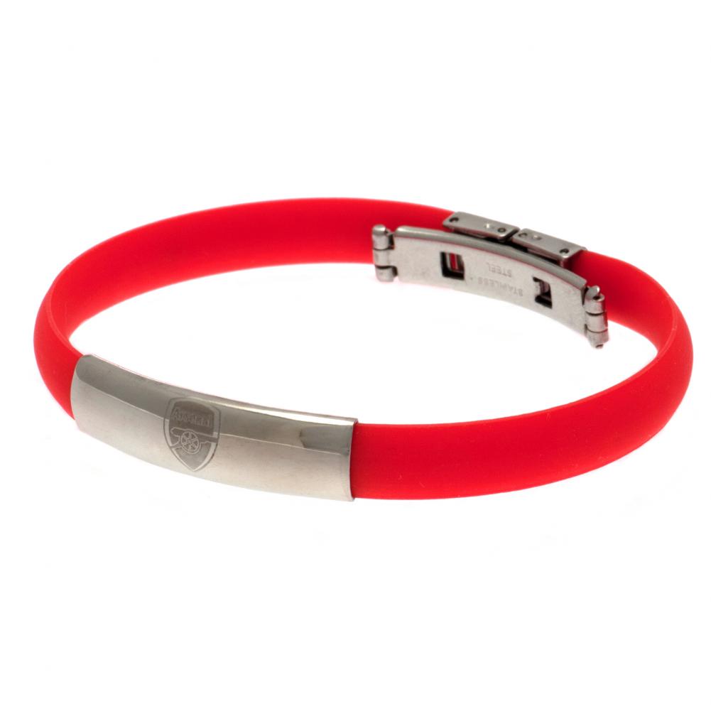 Arsenal FC Colour Silicone Bracelet: 2 - Jewellery By Arsenal