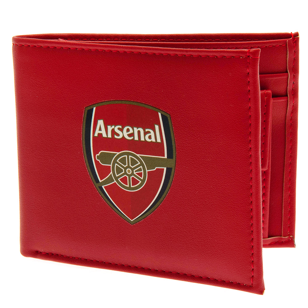 Arsenal FC Coloured PU Wallet: 4 - Wallets By Arsenal