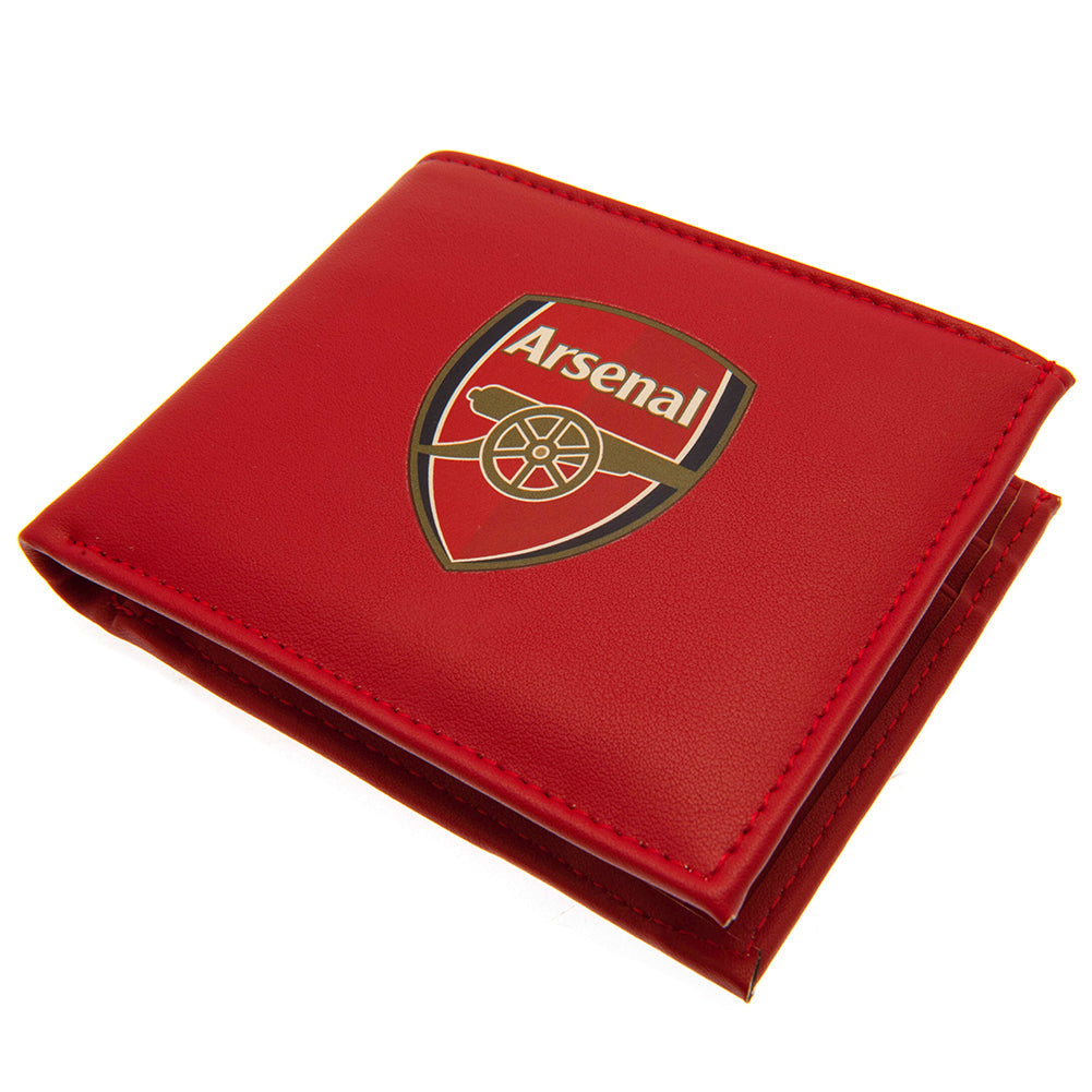 Arsenal FC Coloured PU Wallet: 2 - Wallets By Arsenal