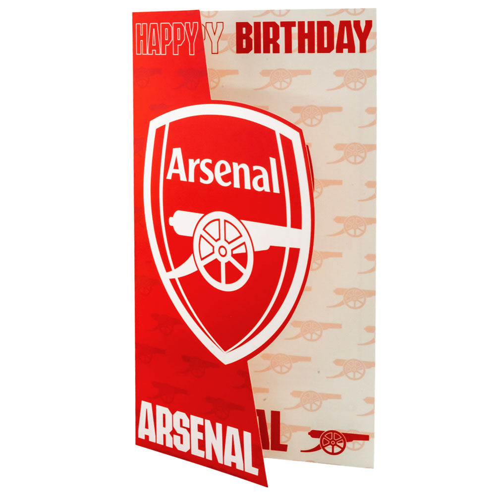 Arsenal FC Crest Birthday Card: 2 - Greeting Cards By Arsenal