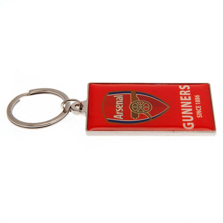 Arsenal FC Deluxe Keyring: 3 - Keyrings By Arsenal