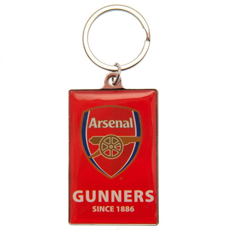 Arsenal FC Deluxe Keyring: 2 - Keyrings By Arsenal