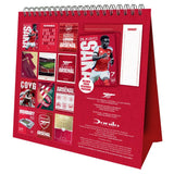 Arsenal FC Desktop Calendar 2026: 3 - Calendars By Arsenal