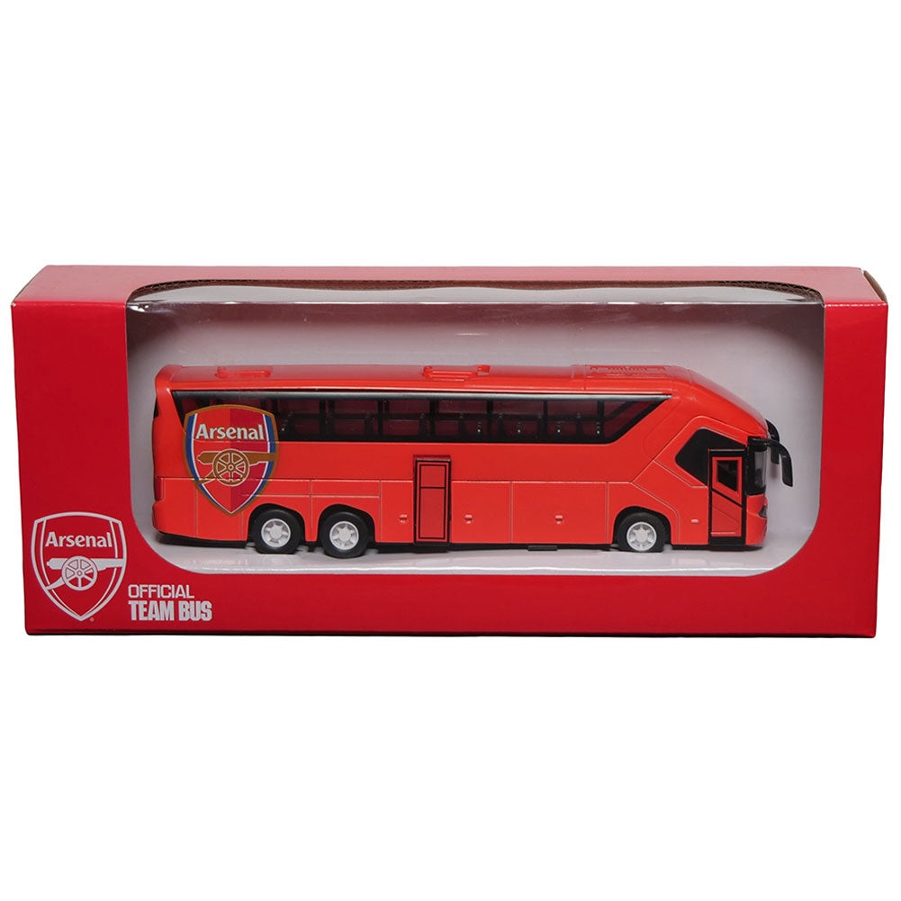 Arsenal FC Diecast Team Bus: 6 Toys By Arsenal