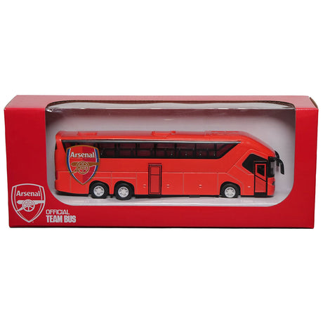 Arsenal FC Diecast Team Bus: 6 Toys By Arsenal