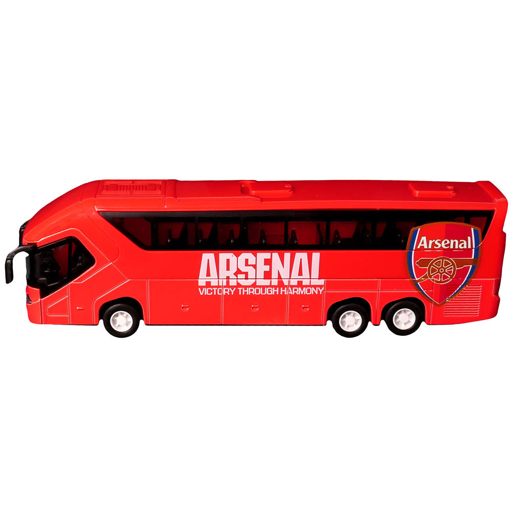 Arsenal FC Diecast Team Bus: 3 Toys By Arsenal