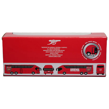 Arsenal FC Diecast Team Bus: 8 Toys By Arsenal