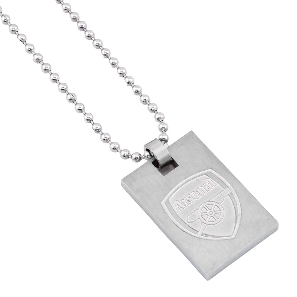 Arsenal FC Dog Tag & Chain: 2 - Jewellery By Arsenal
