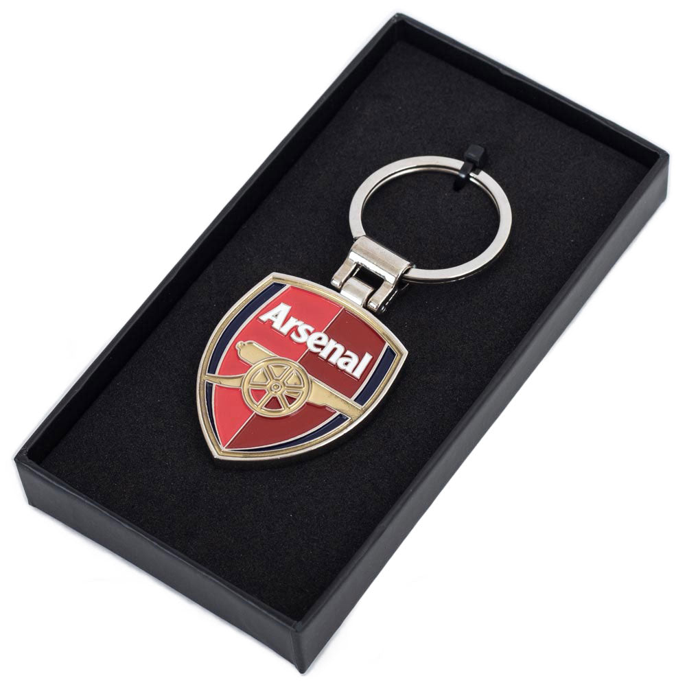 Arsenal FC Boxed Crest Keyring: 3 - Keyrings By Arsenal