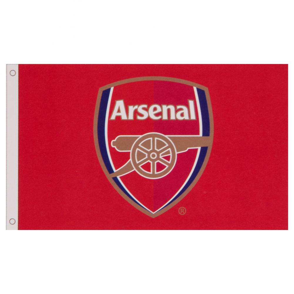 Arsenal FC Core Crest Flag: 2 - Flags & Banners By Arsenal