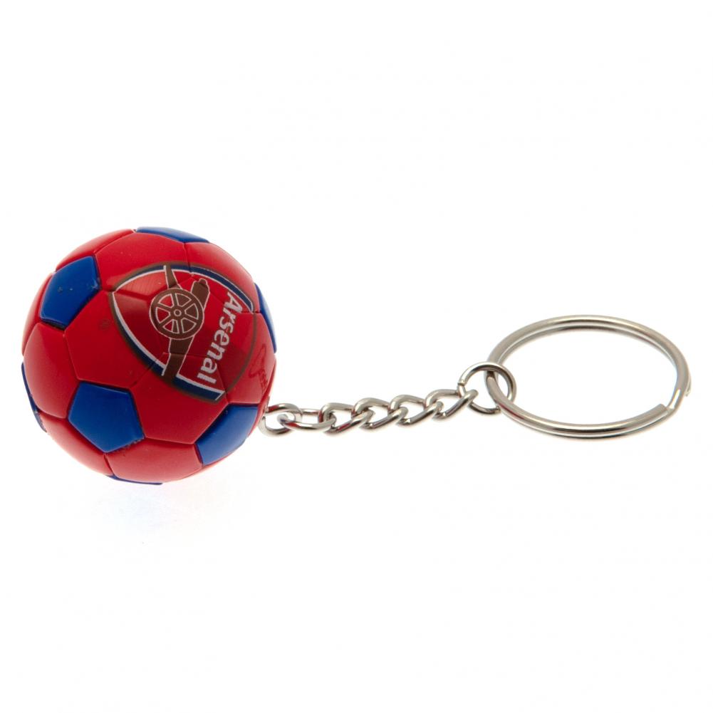 Arsenal FC Football Keyring: 3 - Keyrings By Arsenal