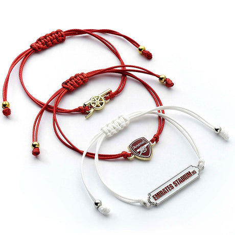 Arsenal FC Friendship Bracelet Set: 1 Bracelets By Arsenal