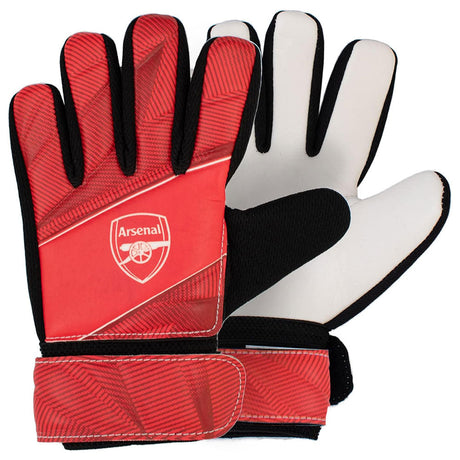 Arsenal FC Fuse Goalkeeper Gloves Kids: 1 - Gloves By Arsenal