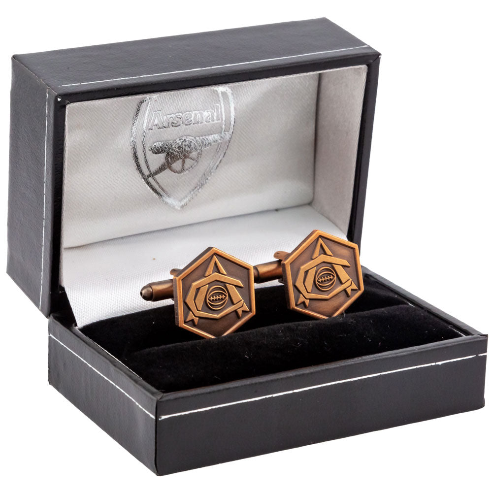 Arsenal FC Heritage Cufflinks: 1 - Cufflinks & Tie Slides By Arsenal