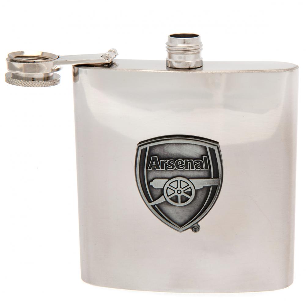 Arsenal FC Hip Flask: 3 - Hip Flasks By Arsenal