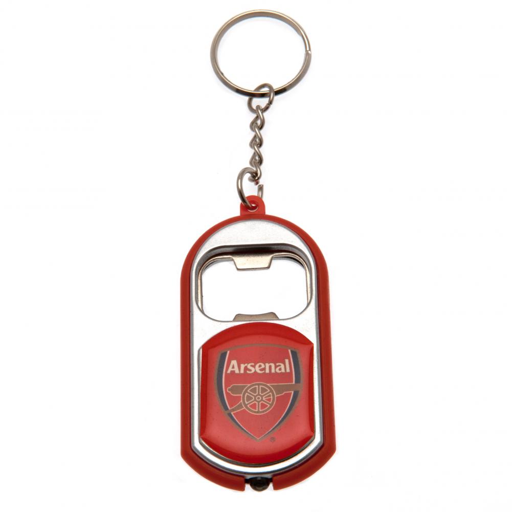 Arsenal FC Keyring Torch Bottle Opener: 2 - Keyrings By Arsenal