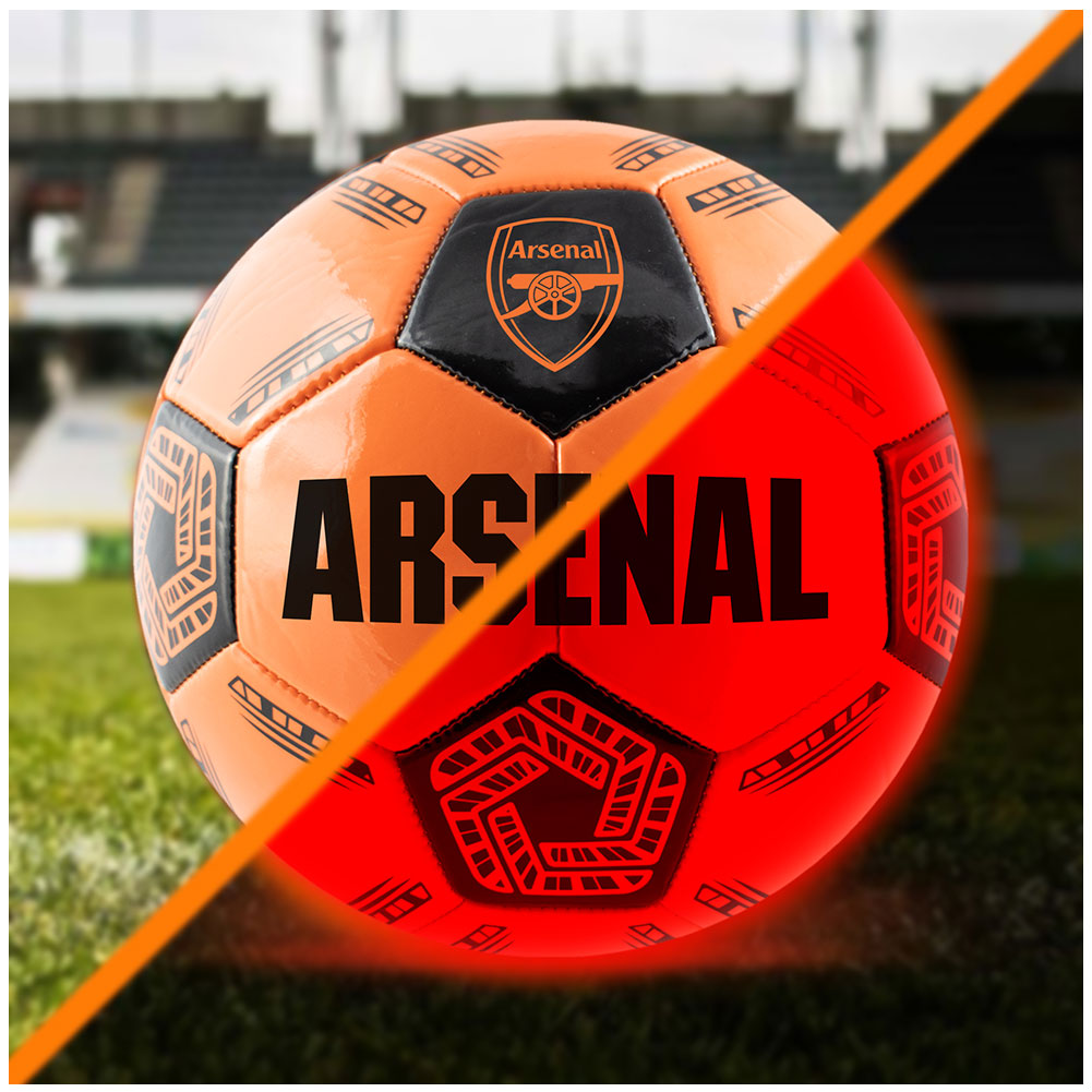 Arsenal FC LED Glow Football: 4 - Balls By Arsenal