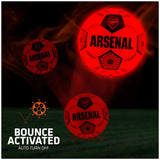 Arsenal FC LED Glow Football: 7 Balls By Arsenal