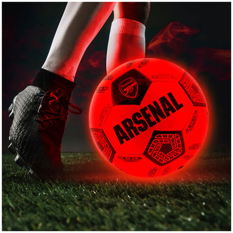 Arsenal FC LED Glow Football: 5 Balls By Arsenal