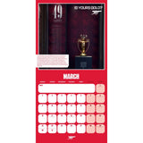 Arsenal FC Legends Square Calendar 2026: 2 - Calendars By Arsenal