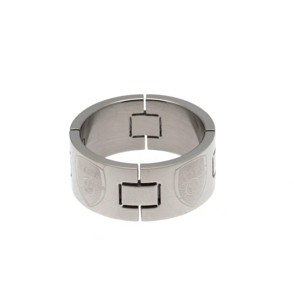 Arsenal FC Link Ring Small: 3 - Jewellery By Arsenal