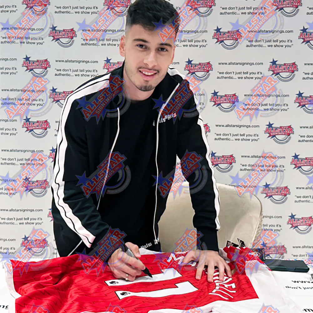 Arsenal FC Martinelli Signed Shirt (Framed): 2 - Signed Memorabilia By Arsenal