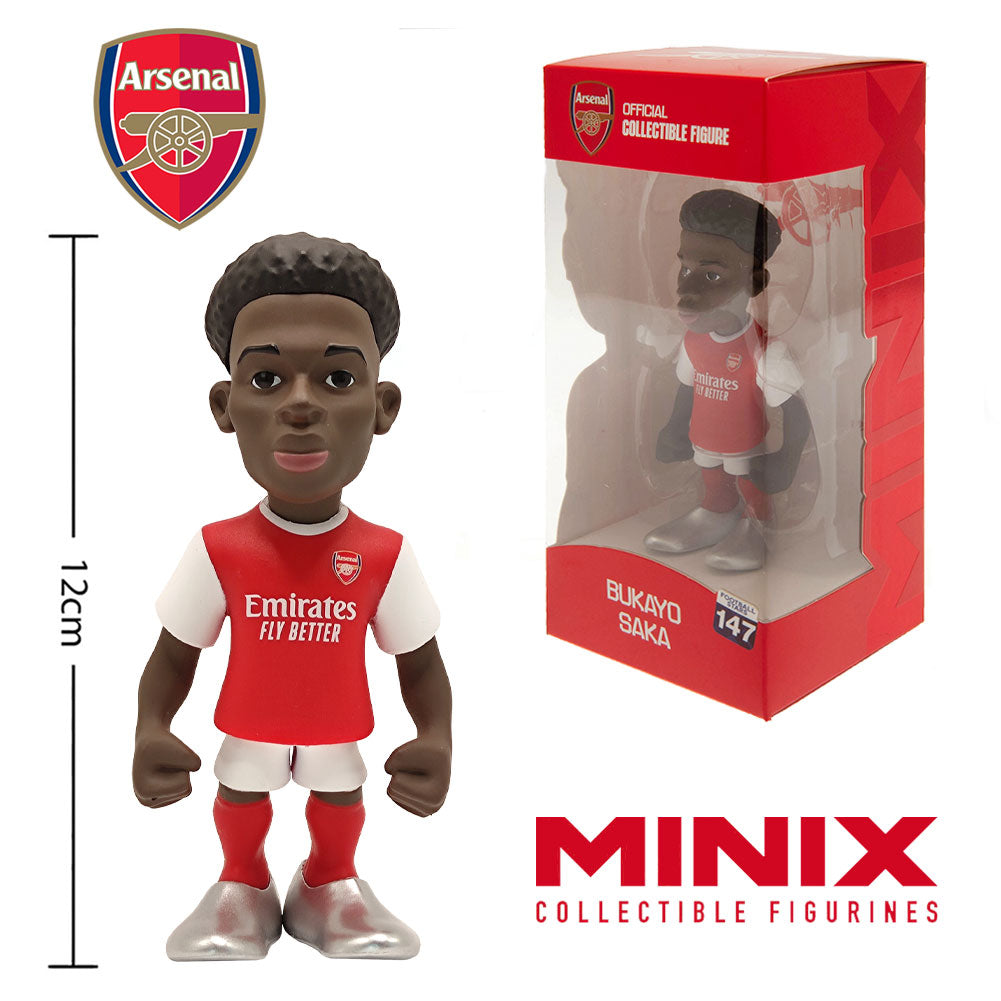 Arsenal FC MINIX Figure 12cm Saka: 2 - Figures & Collectables By Arsenal