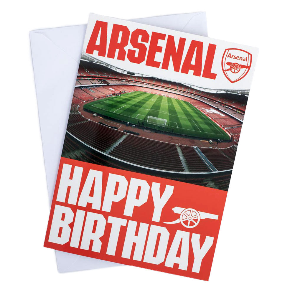 Arsenal FC Musical Birthday Card - Shop Greeting Cards At Gift Moments - 1