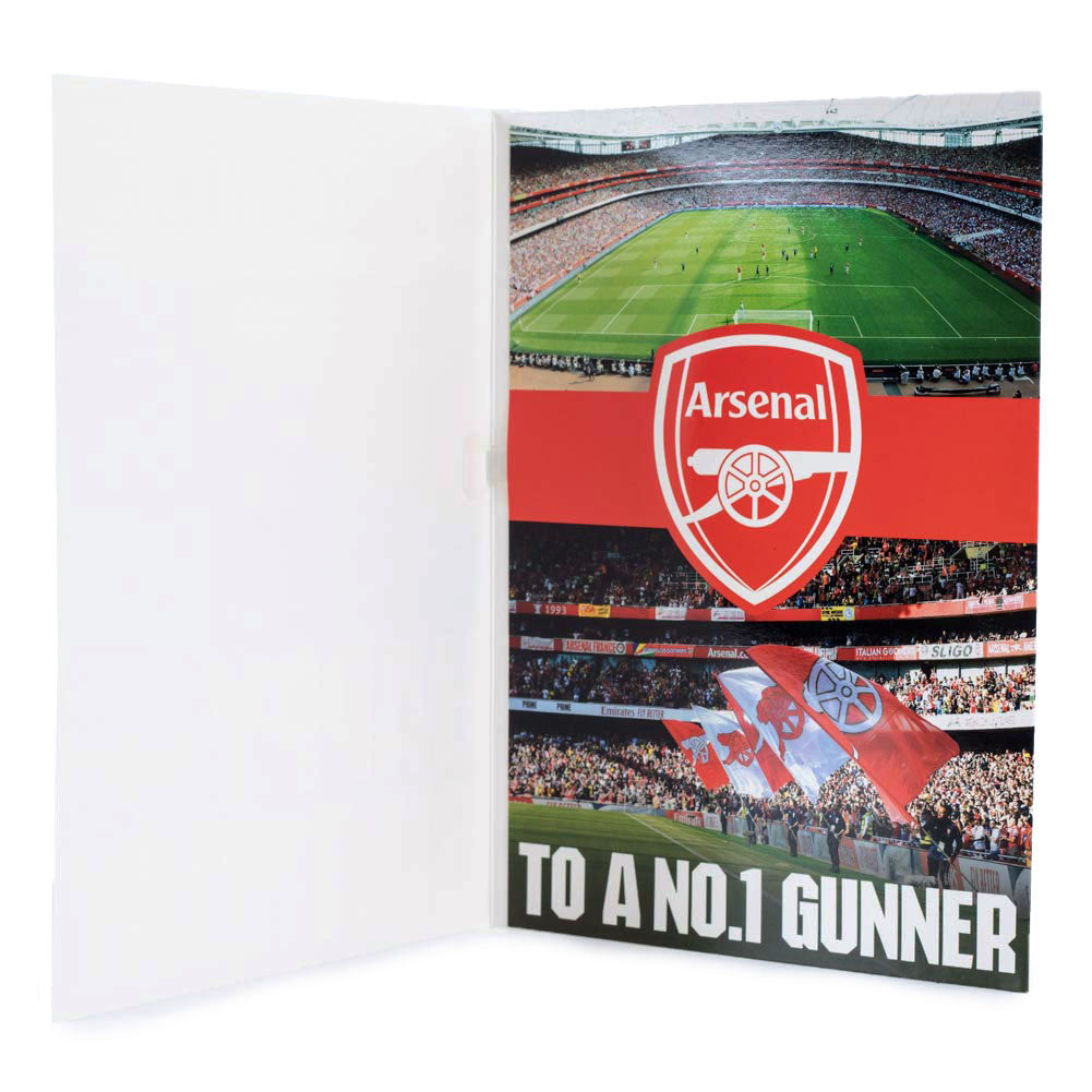 Arsenal FC Musical Birthday Card: 3 - Greeting Cards By Arsenal