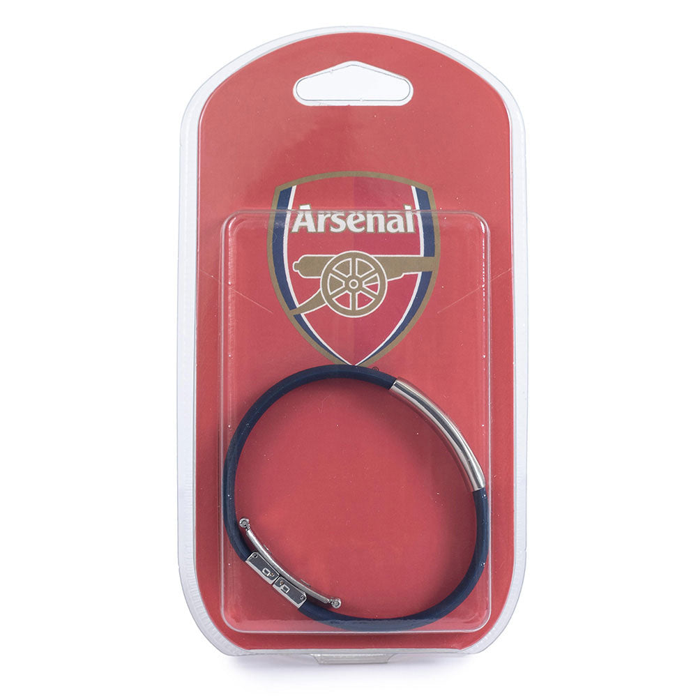 Arsenal FC Navy Silicone Bracelet: 3 - Bracelets By Arsenal