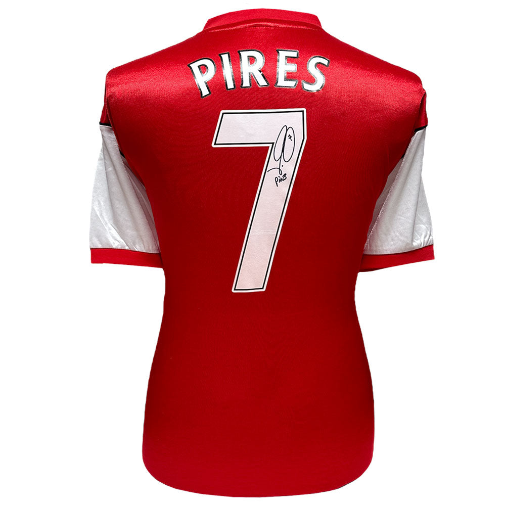 Arsenal FC Pires Signed Shirt: 1 - Signed Memorabilia By Arsenal