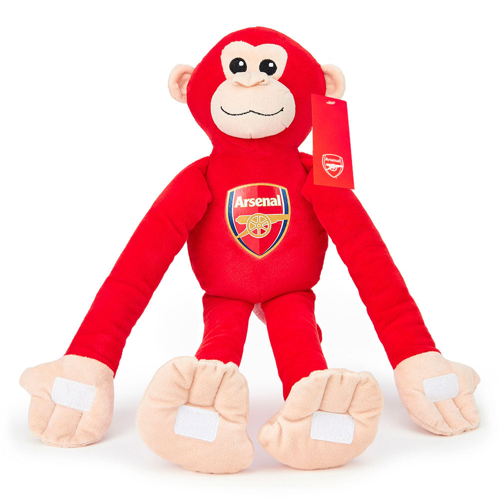 Arsenal FC Plush Hanging Monkey: 7 - Teddy Bears & Soft Toys By Arsenal