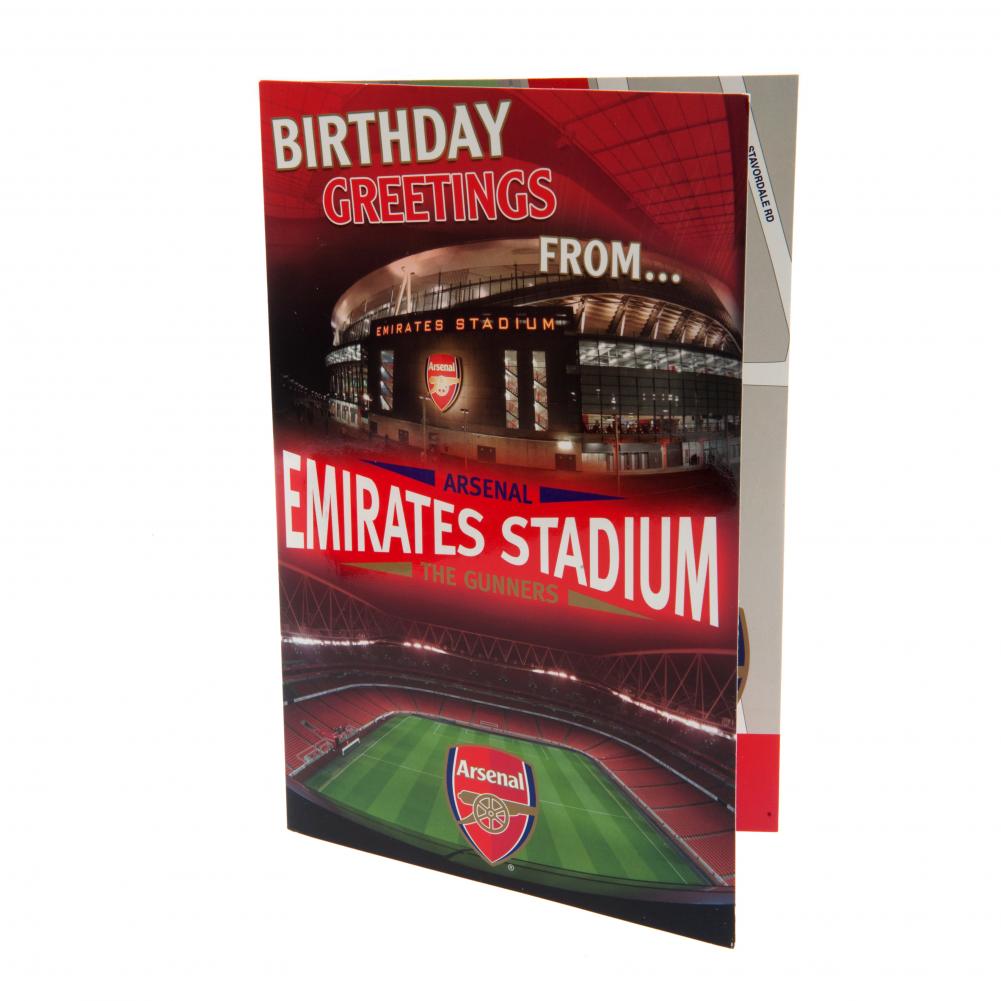 Arsenal FC Pop-Up Birthday Card: 1 - Greeting Cards By Arsenal