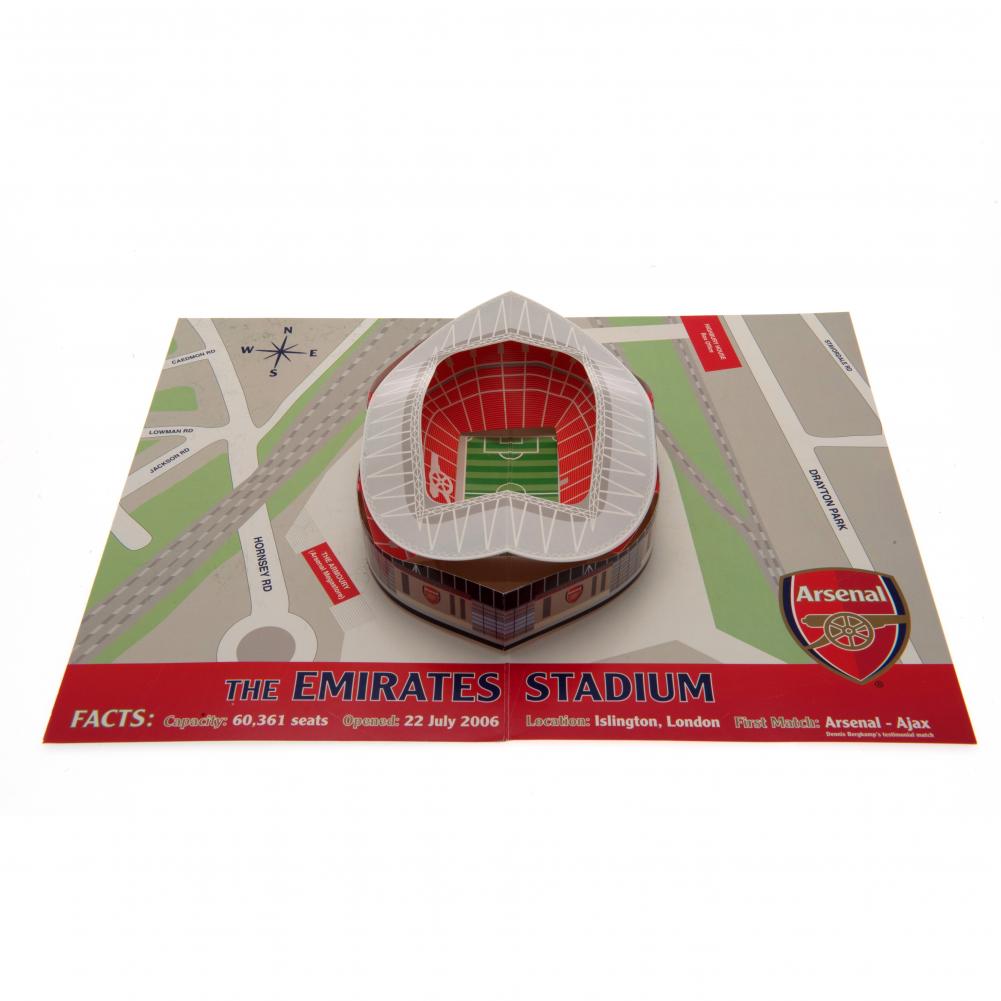 Arsenal FC Pop-Up Birthday Card: 2 - Greeting Cards By Arsenal