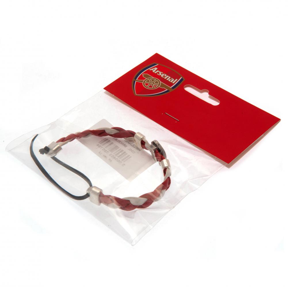 Arsenal FC PU Slider Bracelet: 3 - Jewellery By Arsenal