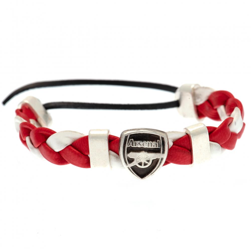 Arsenal FC PU Slider Bracelet: 2 - Jewellery By Arsenal