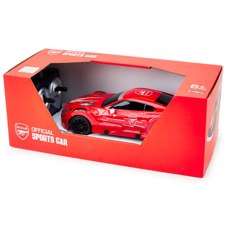 Arsenal FC Radio Control Sportscar 1:24 Scale: 1 Toys By Arsenal